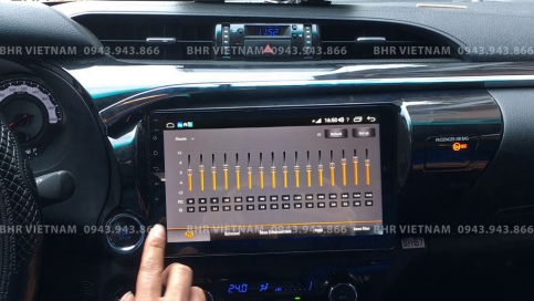 Màn hình DVD Android xe Toyota Hilux 2016 - nay | Fujitech 